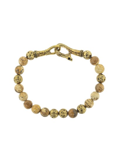distressed bead bracelet