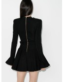 ruffle trim bodysuit