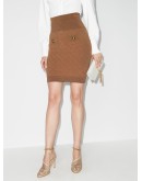 stretch-knit mini skirt