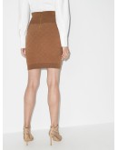 stretch-knit mini skirt
