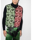 panelled embroidered waistcoat