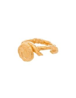 Wasteland 24kt gold-plated ring
