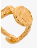 Wasteland 24kt gold-plated ring