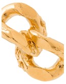 24kt gold-plated The Fractured Link earrings