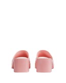 logo embossed sandals