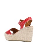 Kape croc-effect espadrilles