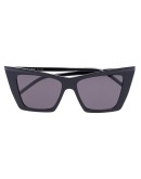 sharp cat eye sunglasses