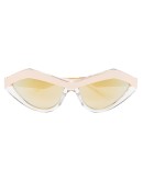 angular cat-eye frame sunglasses