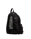 large logo-print backpack