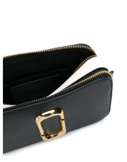 Snapshot two tone crossbody bag