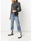 Snapshot two tone crossbody bag