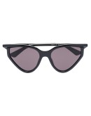 Rim cat-eye sunglasses