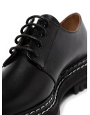 Maglie contrast-stitch Derby shoes