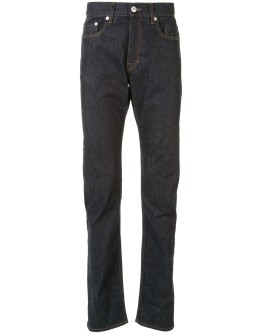 straight-leg jeans