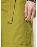 tied-waist shorts
