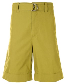 tied-waist shorts