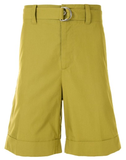 tied-waist shorts