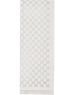 GG jacquard-woven scarf