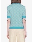 piquet knitted jumper
