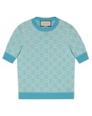 piquet knitted jumper