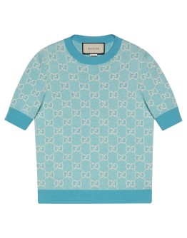 piquet knitted jumper