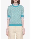 piquet knitted jumper