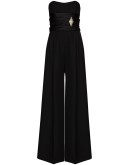 strapless wide leg jumpsuit