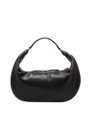 Sasha leather shoulder bag