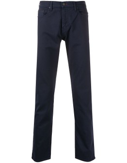 mid-rise slim-fit jeans
