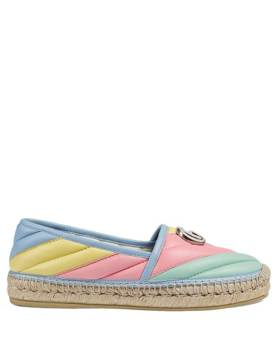 matelassé espadrilles