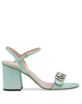 Double G mid-heel sandals