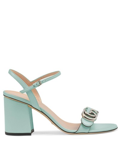 Double G mid-heel sandals