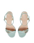Double G mid-heel sandals