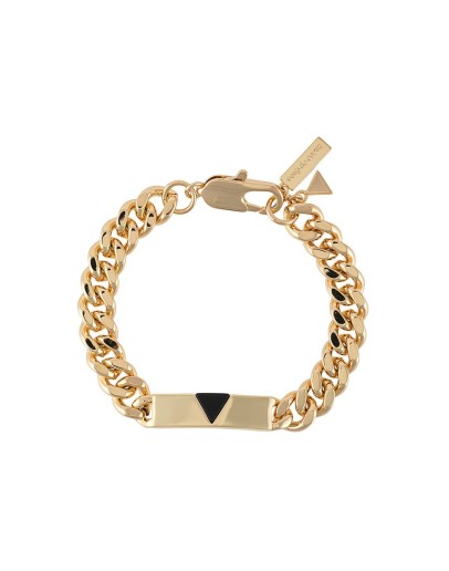 pyramid tag bracelet