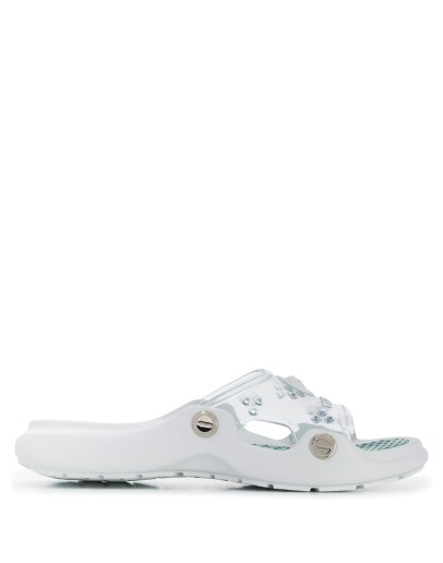 tropical plant print slides