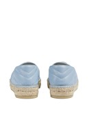 GG matelassé-effect espadrilles