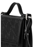 embossed GG motif messenger bag