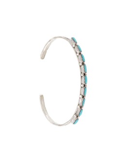 turquoise-encrusted bangle 