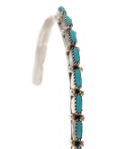 turquoise-encrusted bangle 