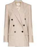 Leagan double-breasted blazer jacket