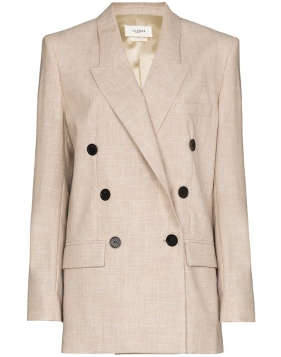 Leagan double-breasted blazer jacket