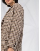 Kaito check-pattern blazer