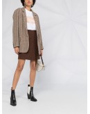 Kaito check-pattern blazer