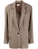 Kaito check-pattern blazer