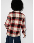 Gastoni check-pattern shirt jacket