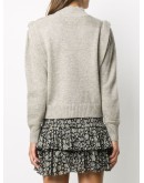 Meery pintucked wool jumper