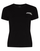 slogan-print short-sleeve T-shirt