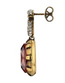 GG crystal drop earrings