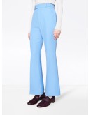 Web detailed GG motif loafers