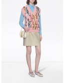 light lamé GG mini skirt